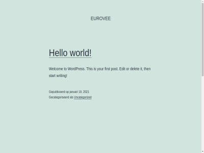 19 2021 a aangedrev archief bericht categorieen commenter delet edit eurovee fed first ga gecategoriseerd gepubliceerd hello inhoud inlogg it januari meest meta or post priebvzjff reacties recent start then this to trot uncategorized welcom wordpres wordpress.org world writing your zoek