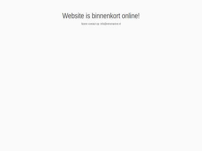 binnenkort contact info@emsmarine.nl nem onlin websit