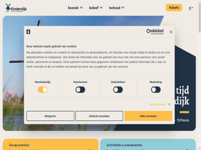 1 100 13.9 1b 2 2026 270 3 750 activiteit advertenties adverter agenda algemen all analys analyser anbi avontur basis bedankt behoud bekijk belef belev bescherm bestel betrok bewonder bezoek bied bijzonder browser by combiner consent contact content cookies cultur dag del detail direct donatie doorgev drag drog eeuwenlang element elephant elk en erfgoed eropuit evenement expositie footer functies ga gebied gebruik gegeven generaties geschiedenis hoofdinhoud hoofdnavigatie hoofdsponsor houd in informatie jar jouw jullie kijkj kinderdijk km/u landschap lang ler lev locaties maakt mad market medewerker media molen molenar nederland nederlander nederwaard neemt nl noodzak onderhoud ondersteunt ontdek ontmoet ontspann onz organisatie ozo partner per personaliser plann plezier privacy reis reusacht rout ruim sam selectie selection services sit social sponsor stat statistiek steun stukj ticket tijd toekomst toestan ton unesco uniek vaart veelgesteld verhal verstrekt verzameld vindingrijk voet voorkeur voorwaard vrag vrijwilliger waardevoll water watermanagement we websit websiteverker weiger weinig werelderfgoed werelderfgoedlijst werk wij wind winstoogmerk wisboomgemal zeespiegel zichzelf zovel