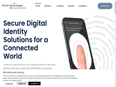 -9001 /3 100 11 130mn 200 2009 2010 2011 2012 2013 2014 2015 2016 2017 2018 2019 2020 2021 2022 2023 2024 27001 30 300 300mn 900k a about accept acces acquisition acros activ adapt advanced agent ali all allow amd and any api arab are area as asia at automat automated automates automation award bank believ biometric boarding broad building busines by capabilities carer cas cco central centric certification certified chang chaos city clauses clicking client cloud cmmi cmmi-dev combined company complianc compliant comply comprehensiv condition connected consent consultancy consumer contact context contractual control controlled cookie cookies copyright creating cto customer customiz data degree deliver delivered delivery demand deploy dept dev development devic digital director document doe doe-tamakloe dsar dubai east education efficiencies efficiency emirates empower enabled enforcement english enrollment ensur enterpris essential europ evolv excellenc experienc experiences explor faq fast featured fido financial fingerprint for founded framework friendly from giv global government h handler healthcar helping high history hom hospitality however huawei identification identities identity identity-centric idim idoc industries industry infrastructur initiativ integration intelligent internet isl iso iso/iec isp it itiravivong lagos landscap launch law lifecycl looking low m manag managed management market may mdm meaning meeting member middl mobil mobile-technologies monthly monzer most ms mtn multipl nationwid network new niger nigeria notic number offer offic on on-board onboard operation operational opportunities optimiz organization osia our overwhelmed partner penetration perfect perimeter piyatida plant platform pleasant pleased ply policy power preferences president privacy proces product proposition provid provided provider re re-certification re-certified record registration regulator regulatory reject relatively relevant remember repeat request requirement re