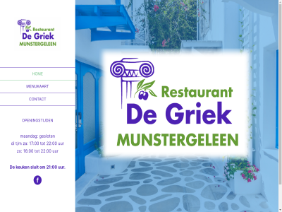 00 16 17 21 22 contact di ga geslot griek hom inhoud keuk maandag menukaart munstergelen openingstijd restaurant sluit specialiteit t/m uur za
