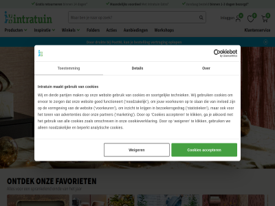 -3 0 1 14 3 4 aanbied accepter actie acties advertenties akkoord all allen analytisch beperkt besteld bestell bezoekersgedrag bezorg bezorgd binn cart cookies cookieverklar dag derd detail dier drukt eind ervor extra favoriet folder functioneert ga gebruik goed gratis huis inlogg inspiratie intratuin invloed inzicht jar jouw klantenservic klik krijg maakt maandelijk mak market nl noodzak omschrev ontdek onz oplop pa partij partner postnl product retourner slan soortgelijk sprankel statistiek techniek toestemm ton tuin vandag verlanglijst vertrag voordel voorkeur vormgev we websit weiger wij winkel winkelwag workshop zoal zoek zorg