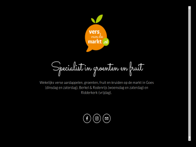 aardappel berkel dinsdag fruit goes groent kruid markt ridderkerk rodenrijs specialist ver vrijdag wekelijk woensdag zaterdag