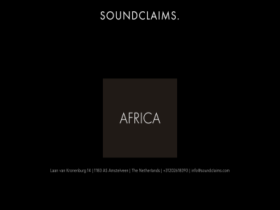 +31202618393 1183 14 africa amstelven as info@soundclaims.com kronenburg lan netherland soundclaim the
