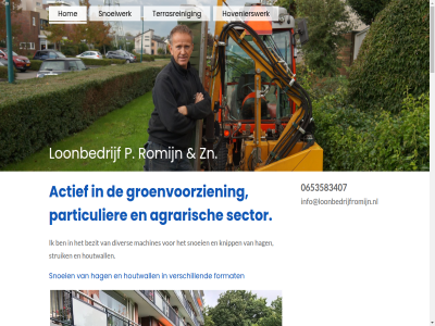 0653583407 aaltjes actief agrarisch bestrijd bestrijdingsmiddel bezit biologisch diver format groenvoorzien hag hom houtwall hovenierswerk info@loonbedrijfromijn.nl jouw knipp lis loonbedrijf machines middel nieuw p particulier plag romijn schadelijk sector snoei snoeiwerk struik terras terrasrein tuin tuinmeubel verschill wer zn