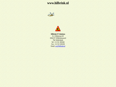 +31 383258 383260 49 521 8384 blokstrat cor@hilbrink.nl email ev fax hilbrink it k.j netherland solution tel the wilhelminaoord www.hilbrink.nl