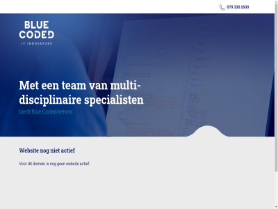 079 1600 2018 330 actief all biedt blue coded copyright disciplinair domein info@bluecoded.nl kennis multi recht specialist team voorbehoud websit