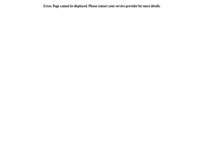 be cannot contact detail displayed error for mor pag pleas provider servic your