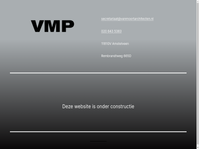 020 1181gv 5383 643 665d amstelven architect bv constructie moort partner rembrandtweg secretariaat@vanmoortarchitecten.nl websit