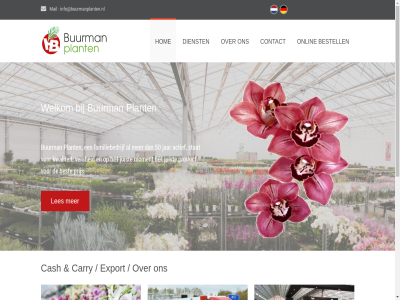 50 aanbod actief assortiment bedoel beid best bestell bevoorrad bied binn bloemist boomkwekerij buitenland buurman carry cash complet contact dagelijk dienst duitsland eppix export familiebedrijf frankrijk groothandelsbedrijv het hom info@buurmanplanten.nl ingekocht jar juist kamer kamerplant kwaliteit kweker les lever luxemburg mail moment onlin onz oostenrijk plant prijs product rechtstrek s stat tuincentra tuincentrum tuinplant vanuit veiling ver verschill versheid via volled vooral welkom wij zwitserland