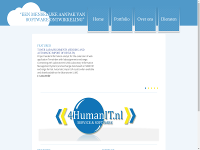 4humanit and application assignment at automatic availabl b.v backend based connect contact data development dienst downloadabl exchang extension featured for format hom import informatieanalys information lab labassignment laboratories laboratory leader/information-analyst les lim management nam on portfolio project result sending sikb0101 system telefoonnummer terraindex the ti verder verstur web when with