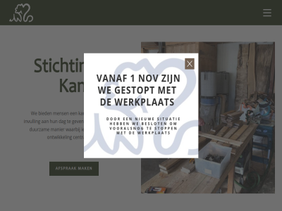 1 afsprak beslot gestopt mak nieuw nov ontwikkel person situatie stichting stopp t vanaf vooralsnog we werkplat