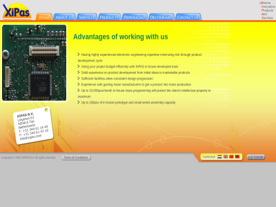 000pcs/month 10 100pcs 2001 a advantages all allow and asian assembly b.v budget capacity client consistent copyright cycl design developed development efficiently electronic enginer experienc experienced expertis facilities final from get guiding having highly hous ideas in-hous index initial intellectual into layout01 manufacturer marketabl mas mass-production maximum minimiz on product production programm progression project property protect prototyp re02 reserved right risk s series small solid sufficient the through to tol up us using will with working xipas your
