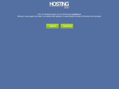 2go b.v bestand csiworks.nl domeinnam geplaatst hosting index.html nadat pagina standaard vervang waarschijn wanner websit ziet