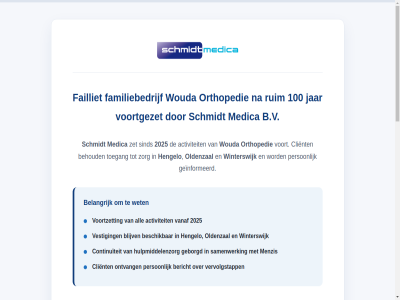 004 088 100 11 2025 26 30 40 45 60 7204 7470 aanmeetlocaties achterhoek activiteit afscheid afsprak akkoord all automatisch b.v behoud belangrijk bereikt bericht beschik bestat blij blijv borstprothes client contact continuiteit contract curator doorgestuurd eigenar elastisch ensched failliet familie familiebedrijf gebied geborgd gedur gefailleerd geinformeerd gelderland haarwerk hart heinstrat helas hengelo hoev huis hulpmiddel hulpmiddelenzorg indien info@schmidtmedica.nl ingang intensief jar jn kader klant klik kom kort kostelos kous locaties mak medica menzis moest nam nem nieuw nodig oldenzal ondernem ontvang orthopedie orthopedisch overijssel overnam overzicht person piet reiz ruim samengewerkt samenwerk schmidt second sind specialist stat tal termijn teven therapeutisch toegang traject twent vanaf vandag ver vervolgstapp vestig voort voortgezet voortzet waaronder war websit welkom wet winterswijk wouda www.schmidtmedica.nl zet zorg zorgverzekerar zutph