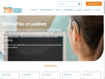 0000 02/04/2026 08/04/2026 0820 09/04/2026 2 2026 28/03/2026 29/03/2026 5 80 aanwez act act-trainer activiteit activiteitenkalender actueel all allemal almer anbi april audiolog bekijk beleid bericht betek beteken bezoeker blog by carrousel communicatie contact designed diver doel doelgroep doet dof donateur donderdag doner dov dyon ede een eenmal elkar ensched ervar eventueel februari folder fysicus fysicus-audiolog ga galerij geleid gemoed genot geslaagd gev gezell had hartverwarm help hen hieronder hoeft hom hopelijk hor houd iban icoontj info@stichtingplotsdoven.nl informatie ingb inhoud inloophuis inloophuiz inloopmiddag jaarverslag jou kalender kenn kennis kijk klik klinisch koffie kom kop kunst kunstenar kunt kwijt laatdov lastig leeuward ler les lev levensader lezing limbricht limburg link lotgenotencontact magazin mak mens middag miss mooi nadat nieuw nieuwsoverzicht nl54 nmgtolk nodig noord o omgev ondank ondersteun onz organiser partner partners/huisgenoten person pkom plot plots- plotsdov plotsel privacy purmer qua reserved right rotterdam sam samenwerk scheij schrijftolk sfer sitemap slechthor snel som spoed statement steun stichting stur terug thee thema thieu tinnitus trainer tweezijd utrecht vacatures venray verder verhal verslag versta vertrouwensperson volg voorlicht vrag vrijwillger vrijwilliger waarbij we weekend wereld wet whatsapp whatsapp-icoontj wij word zaterdag zer zien zondag zutph