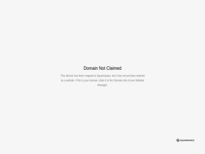 claimed domain not squarespac