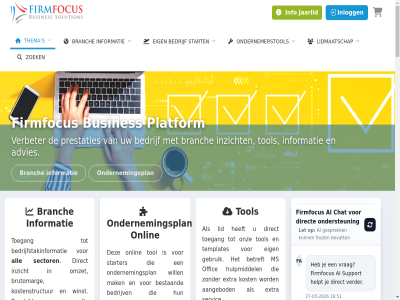 -03 -2026 16 1812 2000 27 3/dag 300 51 78 aandachtpunt aangebod aanpak activiteit administratie administratiev advies adviseur afgestemd ai alkmar all analys analyser anticiper autokost basis bat bedrijf bedrijfsadviseur bedrijfsdoelstell bedrijfstak bedrijfstakdatabas bedrijfstakinformatie bedrijv begin beginn beher bekijk benchmark bepal bereik beschik besliss besluitvorm bestaand bestand bested beter betreft bevat bewar bezoeker bi bied biedt bijtellingsregel boekhoudprogramma boekhoudsoftwar bouw bovendien branch branche-gemiddeld branchecijfer branchedata brancheinformatie branches brutomarg busines capaciteit chat cijfer contact contactformulier daarmee daarnaast dashboard databas dienst direct disclaimer diver document doel doelgroep doordacht download drijfver drs druk duurzam dynamisch eenvoud effectief effectiviteit efficientie eig eis elkar email es essentieel essentiel excel exceller extra fa financieel financiel financien firmfocus fiscal focus fout gebied gebruik gebruikt geeft gegeven geld gelez gemaakt gemak gemiddeld gered gesprek getoond gevraagd global goed gratis groei grond handig helder helpt hiermee hiervor hoogwaard houvast hulp hulpmiddel inbegrep inclusief info informatie ingelogd inhoud inlogg interactief inzet inzicht jaarled jaarlid jonkman juist kennis klant klik knop kop kost kostencategorie kostenstructur krijg krijgt kunt laatst leas led legg leiding ler les let levert lez lid lidmaatschap mak makkelijk market marketingplan marketingsectie marketingtechniek markt mat max meest merk middel missie mkb moeitelos mogelijk ms naadlos nederland netwerk nevill nieuwst nl nodig offic omzet on onafhank ondernem ondernemer ondernemersreis ondernemerstol ondernemingsplan ondernemingsplann ondersteun onlin onmis ontdek onz opbouw oprichter opstell optie optimal optimaliser opzoek organisatie organisaties pagina past per plann platform power praktisch premium prestaties priv process professionaliser professionel profiter raadpleg rb relevant remo