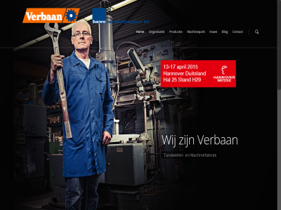 blog bv contact deutsch english haw hom machinefabriek machinepark organisatie productie tandwiel verban wij