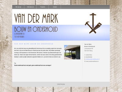 0135427502 0624503590 5014 85 adres bedrijv bent bouw bouwsector capaciteit complet contact dienst dn e eig ervar f gekwalificeerd geld geselecteerd goed hierdor info@vandermarkbouw.nl jarenlang juist kort kost lovensestrat m mark naast nauw onderhoud onz professionel project sam startpagina streng termijn tilburg timmerman timmermann timmervak tip vermog verzorg voldoend w we werk wij wijz www.vandermarkbouw.nl zodat zoek