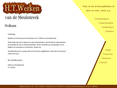 goedendag groet h.t meulenrek robert vriendelijk werk