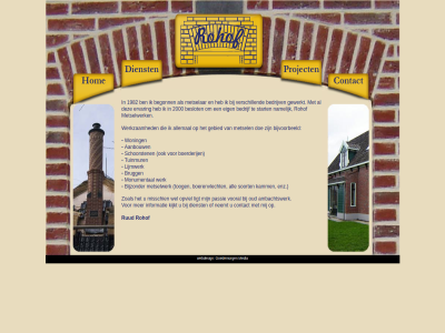 1982 2000 aanbouw all allemal ambachtswerk bedrijf bedrijv begonn beslot bijvoorbeeld bijzonder boerderij boerenvlecht brugg contact dienst doe eig enz ervar gebied gewerkt goedemorg hom informatie kamm kijkt ligt lijmwerk media metsel metselar metselwerk misschien monumental namelijk neemt opviel oud passie rohof rud schoorsten soort start tog tuinmur verschill vooral webdesign wel werk werkzam woning zoal