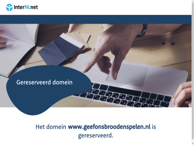 domein gereserveerd www.geefonsbroodenspelen.nl
