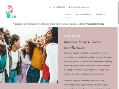 +31 06 19832599 2024 242 3.0 418 559 6 6826 80 activiteit arnhem avontur beetj begeleid behoeft bekijk bel bel/whatsapp bent bereik betekenis beter bethanienstrat bewustword bijvoorbeeld blijv bouw by carrièr carto cc cirkel community contact contactformulier dag data del doel doorbrek drom e e-mail een een-op-en eerst eig elk expertis fam financien ga gebied gebruik gelov gev gewon groei groepsactiviteit groter haarzelf hart hebt hechter help hom info@stichtingjam.com inhoud inspirer jam jezelf jij kan kenn klacht klar kunt leaflet leeft leeftijd ler lev levensfas liefd mail mak map meedoen meid moeder moederschap momentel naast nem netwerk nodig odbl omgev onbewust ondersteun ongeacht ontdek ontwikkel onz openstreetmap opgroei opnieuw opvoed overlevingsmodus pagina passie patron privacybeleid probeert professional rol sam slag som stan stap sterk stichting studie stur tegenhoud terecht tiles tj tol training uitdag uitmak under verdient vernieuwd verschill versterk via volled vrag vrouw vrouwenorganisatie war we websit weerbar welkom werk werkt wet whatsapp wij wilt won zelfontwikkel zelfredzam zichzelf zoal