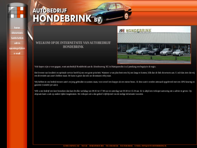 autobedrijf e e-mail hondebrink info@auto-hondebrink.nl internetsit mail welkom