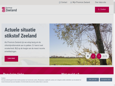 +31 118 16 17 2 20 2025 2026 21 23 25 3 4331 6 631011 9 aangevraagd abdij accepter actueel actuel advies agenda an analytisch anoniem april aziatisch bedrijfspercel bedrijventerrein bel benoemd bepal besluitenlijst bestur bezig bezoekadres bezoeker biggekerk bijna bk blijf bluesky bov burgemeester commissie contact contactformulier cookies december del di do donderdag duiker economie eerst email facebok feestdag fijn franc functionel ga gedeputeerd geslot goed grot hal haltetaxi heerst her hom homepagina hoofdinhoud hoogt hoornar informatie inhoud inlogg instagram interessant januari kantoorlocaties kerst laatst lat les link linkedin loket ma mastodon medewerker media meest mei meld meldpunt middelburg moet n288 navigation nee nem next nieuw nieuwjaarsbijeenkomst nieuwsbrief nieuwsoverzicht onderdel onderwerp ontwikkel onzeker opgav oud over overslan pak pas paus persbericht pfas plaats plan populair previous privacy provincie provincie@zeeland.nl provinciehuis recent rondweg rout ruimt scheepvaart send sit situatie sluis sluit social stadhuis stat stikstof stikstofproblematiek strategisch stremming subsidie subsidies ter terneuz terug to toegank ton tuss vakantierooster vanavond vergader vergaderagenda vergaderoverzicht vergroen verkeersinformatie verleent vervang vervangt via vier vind vlissing volg volled volop voorbereid vr vrag vrijdag waarnem we websit weerwind wegverker wegwerkzam welk wens werk werkzam x youtub zeeland zeeland.com zeeland.nl zeelandbrug zeeuw zicht zoek zoekt zorginstell