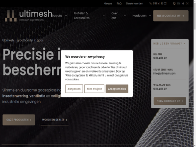 0181 02 14 16 18 1985 2025 2026 23 3225 41 7 aanbod aanpass accepter accessoires advertentie advertenties afwijz all analyser assortiment bedrijfsruimt begin behoud bel bescherm betrouw bettervue bijbehor binn blijf blik bouw bred brow browse-ervar buit buitenland central comfortabeler complet contact contactgegeven cookie cookies dat de dealer ding duurzam duurzamer e e-mail een effectiev efficient ervar expertis faq fijnmaz gaasoploss gaasproduct gas gat gebruik gelov gepersonaliseerd gev glasvezel groothandel hellevoetsluis hoogwaard hordeur horr horrengas houd industrie info@ultimesh.com inhoud innovatie insect insectengas insectenwer international juli kiez kleinst klik koel kwaliteit laatst lever luchtstrom ma mail mak material nam nem netherland new nieuw nieuwsgier nl no no-see-um onderdel ongewenst ontdek onz oog oploss partner person petscren phiferglas pollenwer precisie privacy producent product productie professionel profiel scren see september servic sind slimm snell solar standaard stat stemt stur support the toepass tuffscren uitmunt ultiglas ultimesh ultravue um vanuit veilig veiliger ventilatie verbeter verder verker verwerker voltaweg vrag waarder war we welk wer wereld werk whatsapp wij won word zon zonwer