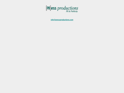 info@pressproductions.com pres production