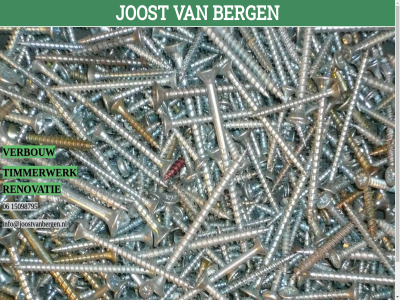 06 15098795 berg hom info@joostvanbergen.nl joost renovatie timmerwerk verbouw