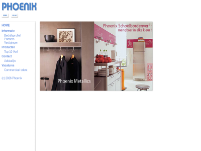 10 2026 advieslijn bedrijfsprofiel c commercieel contact hom informatie partner phoenix phoenix.nl product talent top vacatures verf vestig