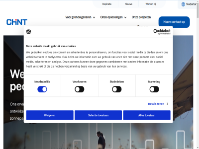 +31 0 000 1 1014 2 20 211 3 38 4 5 65 7 72 8 aankom actief advertenties adverter adviesgesprek agri agri-pv ak all amsterdam analys analyser basis batterijopslag bekijk benut bes bied brochur chint combiner consent contact content cookie cookies del detail download duurzam e energiek energieoploss energiz ervar europa exploitatie financiel financier functies gebruik gegeven generaties gerealiseerd ging groen grond grondeigenar hectar huishouden informatie informatie@chintsolar.com innovatiev inspiratie invester jar jarenlang kantor ker laatst maakt mak market media natuurinclusiev nederland nem nieuw noodzak ontwikkel onz oploss partner peopl personaliser policy presteert privacy project pv realisatie reis scroll selectie selection services sit social solar stap statistiek strom t team toekomst toestan ton toonaangev transformatorweg vel verhal verstrekt verzameld volg voorkeur voorzien vrag we websit websiteverker weiger werk will zeker zonnepark