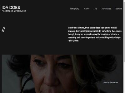 2024 a all an and award be bio by carry charg contact does emerges endles filmmaker filmography flow form from grot ida imagery important irresistibl it leo lionni may meaning mental mor our photo poetic producer production promis reserved right sem shehera someth testimonial that the ther though tim to unexpectedly vague