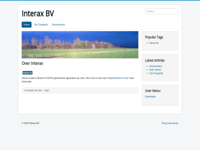 2026 android applicaties articles bevindt bov bv city download e e-mail esp32 gebaseerd hom info@interaxbv.nl informatie interax latest maakt mail mat menu popular start stoumonttour stur tag terug tourguid user zoek