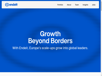 0 1071 114 18 20 2006 2026 21 23 28 41 56 7a a about acces acquired acros ai ai-enabled amsterdam an and are as asset at b balanc believed ben beyond border bringing by capacity capital carolin cement centric climat co co-founder colonnad combin commercial companies contact cro crypto cybersecurity decades deeply dep disruption dk enabled endeit eur europ european evolution expand expertis felt femal finding finst fintech firm focus for founder freedom from front futur germany gives global grey grounded grow growth growth-stag gtm has hav help impact info@endeit.com info@endeit.de info@endeit.se insight into invest investment investor it january job johannes journey landscap leader leadership led linkedin login lok m management market met netherland new on onboard opportunities opportunity other our outset partner pictur platform portfolio primarily read realis rigour rip row s saw scal scale-up scaled seat security series sfdr shared stag stockholm strandvag strong support supportiv swed team tech tech-centric technology testament that the them they this thrilled ticket to two under understod ups us values vermeerstrat we who whol why with without work year you