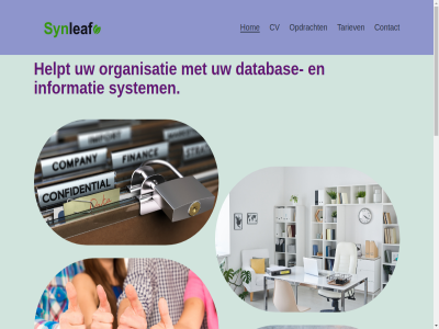 2009 aard an by complex contact content cv databas dienst diver eenvoud gewerkt grot helpt hom informatie kennis klein lop momentel nodig opdracht opgericht organisatie organisaties powered project proudly ramkisoen richt skip specifiek synleaf synleaf.com system tariev to uiten vaardig war werkzam wordpres zer zzp zzp-er