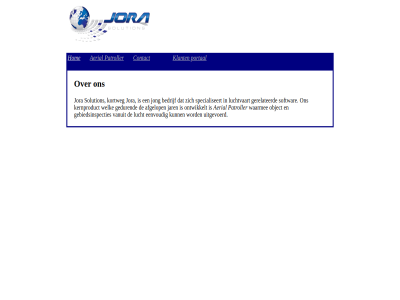 aerial contact hom jora klant patroller portal solution