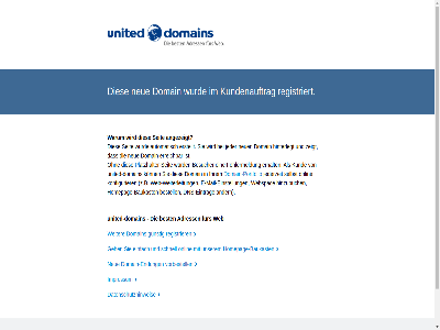 adress all andern angezeigt automatisch baukast bei best bestell besucher das datenschutzhinweis dies dns dns-eintrag domain domain-endung domain-portfolio e e-mail-einstellung ein einfach einstellung eintrag endung erhalt erreichbar erstellt fehlermeldung fur geh gmbh gunstig hinterlegt hinzubuch homepag homepage-baukast ihrem im impressum ist jeder jederzeit konfigurier konn kund kundenauftrag mail mit neue neuen ohn onlin platzhalter platzhalter-seit portfolio recht registrier registriert schnell seit selbst sie und united united-domain unserem von vorbehalt vorbestell warum web web-weiterleitung webspac weiter weiterleitung wird wurd z.b zeigt
