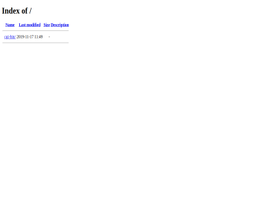 -11 -17 11 2019 49 bin cgi cgi-bin description index last modified nam siz