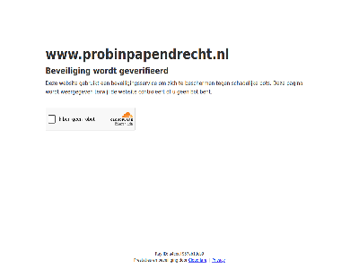 a4cedf937ab1dcb9 bent bescherm beveil beveiligingsservic bot cloudflar controleert even gebruikt geduld geverifieerd id pagina prestaties privacy ray schadelijk terwijl websit weergegev www.probinpapendrecht.nl