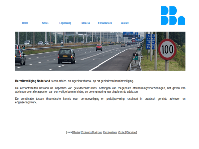 advies adviez afschermingsvoorzien all aspect bermbeveil berminricht bestan combinatie contact disclaimer engineeringswerk enginer gebied geleideconstructies gericht gev helpdesk hom ingenieursbureau inspecties kennis kennisplatform kernactiviteit nederland praktijkervar praktisch resulteert theoretisch toegepast toetsing tuss uitgebracht veilig