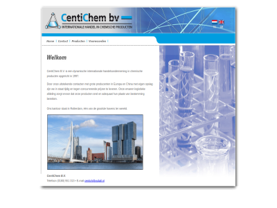 b.v bv centich@xs4all.nl centichem een grootst haven kantor rotterdam stat ter wereld