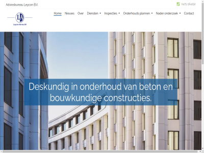 -564292 0475 2 6014 aanmeld achternam advies adviesbureau algemen all b.v bedrijf beton bouw bouwkund bv civiel constructies contact cookies dd deskund dienst e e-mail eig gespecialiseerd gevestigd hom info@leycon.nl ingenieursadviesbureau inspecties ittervoort laagveld leycon mail nader nam nieuw nieuwsbrief onafhank onderhoud onderzoek plann privacy privacyverklar recht toepass verklar voorbehoud voorwaard websit zelfstand