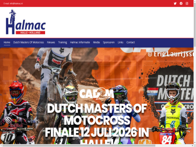 00 12 2026 55 all best bestur betrek circuit clubcross contact dutch e e-mail final gat gauw hall halmac halmac.nl hom hopelijk houd info info@halmac.nl informatie juli kanal link mail master media motocros motorsportvri nieuw onz over social sponsor training updates verder videospeler vind we websit wedstrijd welkom zien
