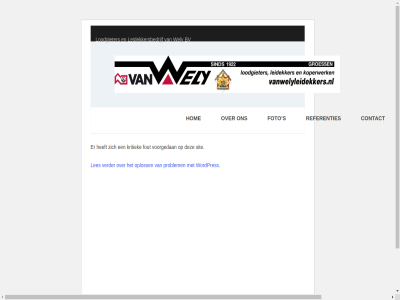 bv contact foto fout hom kritiek leidekker leidekkersbedrijf les loodgieter loodgietersbedrijf oploss problem referenties s sit verder voorgedan wely wordpres