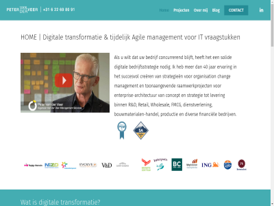 agil blog contact digital hom it management p perspectief peter project services tijdelijk transformatie v.d ver verander vraagstuk