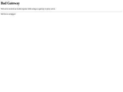 502 a acting an as at bad gateway invalid or proxy received respon server thpfg.nl web whil